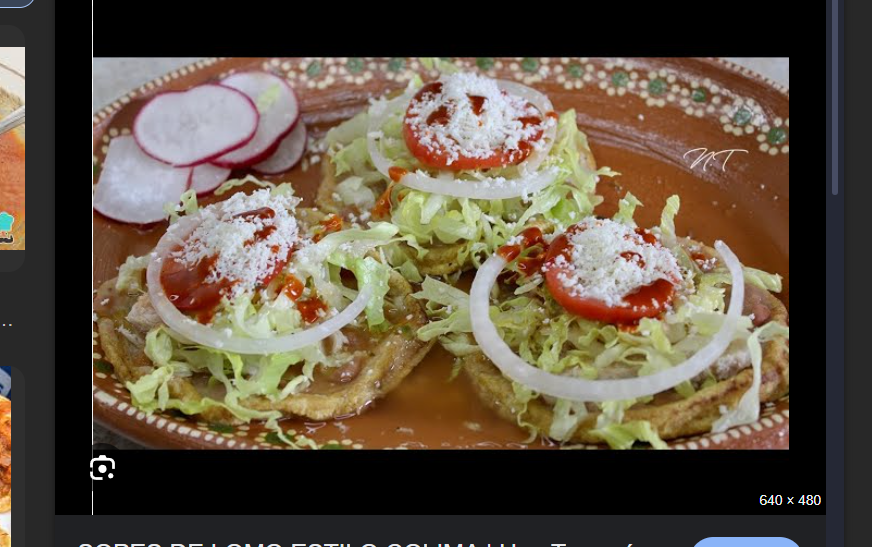 Sopes Dorados